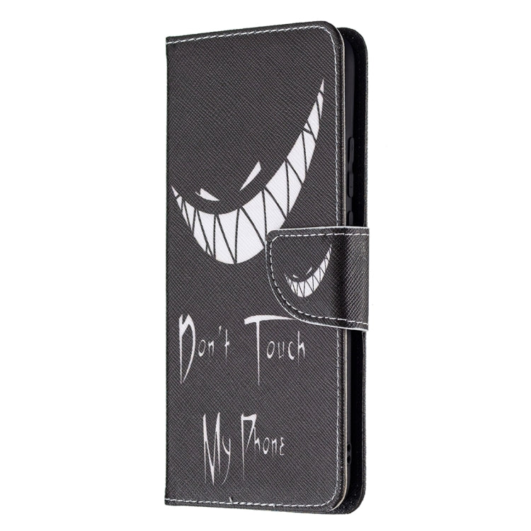 For OPPO A15 Colored Drawing Pattern Horizontal Flip Leather Case with Holder & Card Slots & Wallet