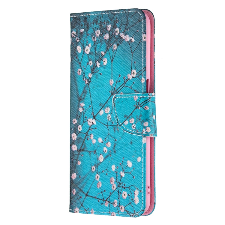 For OPPO A54 4G / A55 5G Colored Drawing Pattern Horizontal Flip Leather Case with Holder & Card Slots & Wallet
