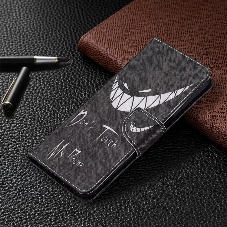 For OPPO A54 4G / A55 5G Colored Drawing Pattern Horizontal Flip Leather Case with Holder & Card Slots & Wallet