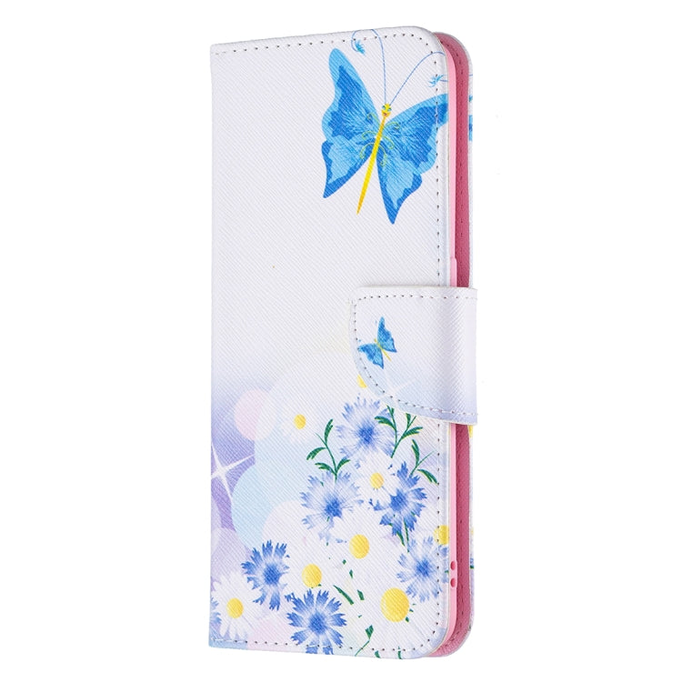 For OPPO A74 4G / F19 4G Colored Drawing Pattern Horizontal Flip Leather Case with Holder & Card Slots & Wallet