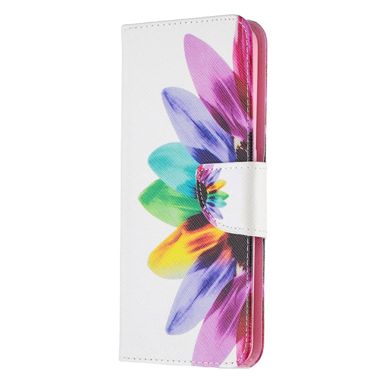 For OPPO A94 5G / Reno5 Z 5G / F19 Pro+ Colored Drawing Pattern Horizontal Flip Leather Case with Holder & Card Slots & Wallet