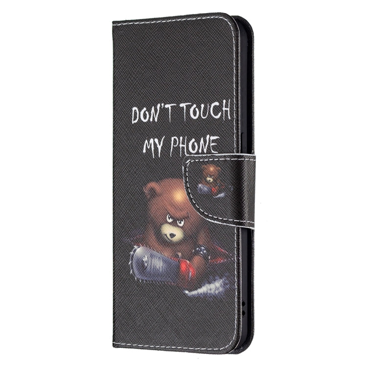 For OPPO Reno6 Colored Drawing Pattern Horizontal Flip Leather Case with Holder & Card Slots & Wallet