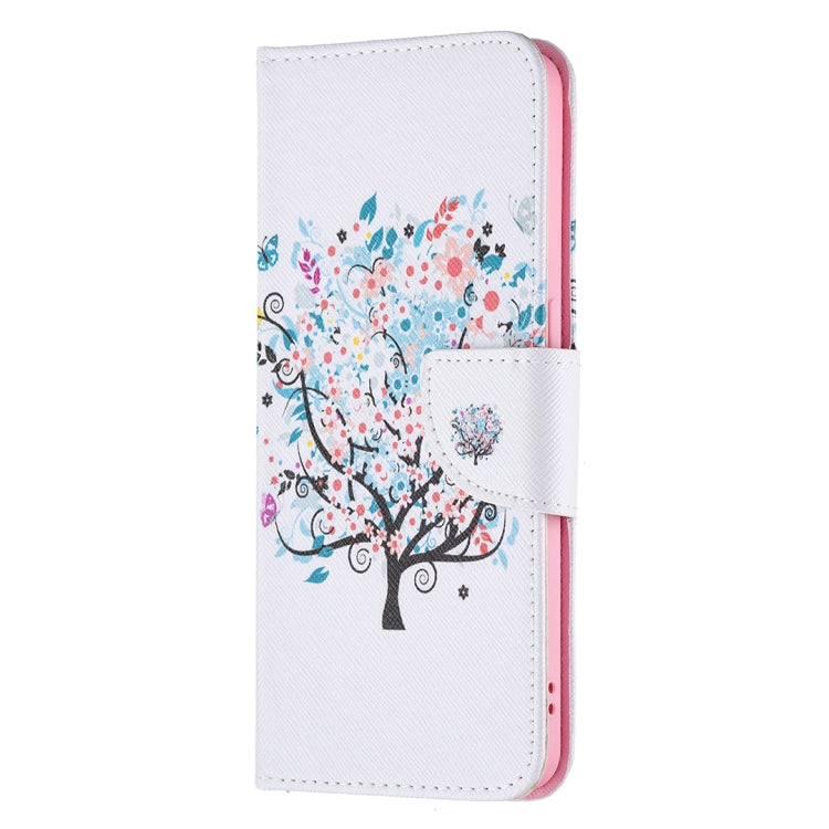 For OPPO Reno6 Colored Drawing Pattern Horizontal Flip Leather Case with Holder & Card Slots & Wallet
