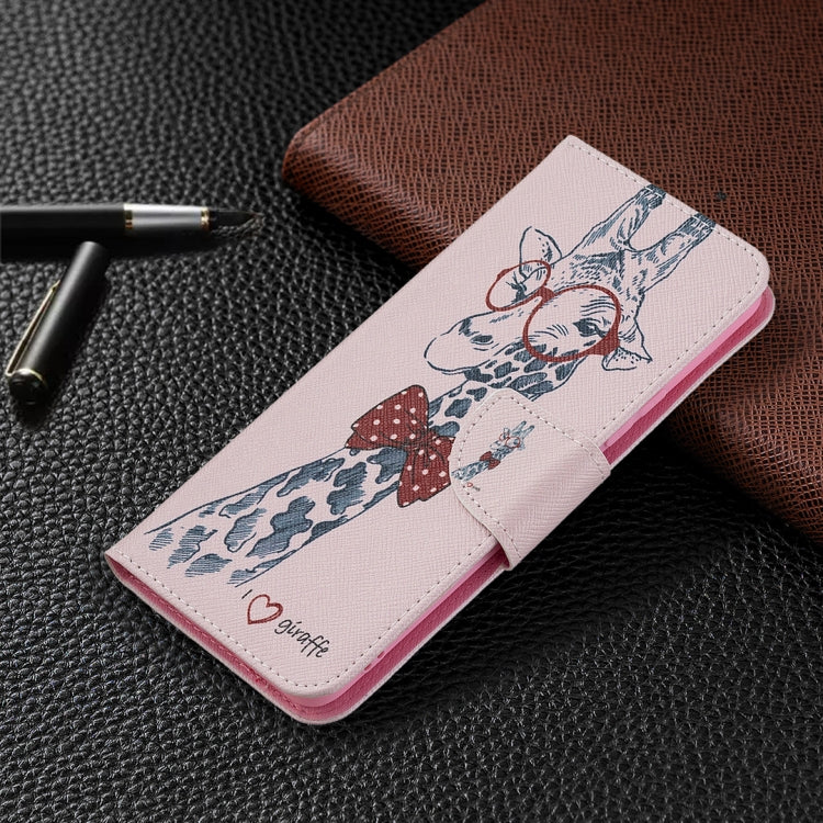 For OPPO Realme 8 / Realme 8 Pro Colored Drawing Pattern Horizontal Flip Leather Case with Holder & Card Slots & Wallet