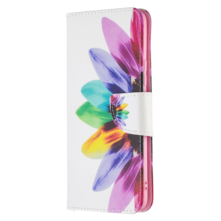 For OPPO Realme 8 / Realme 8 Pro Colored Drawing Pattern Horizontal Flip Leather Case with Holder & Card Slots & Wallet