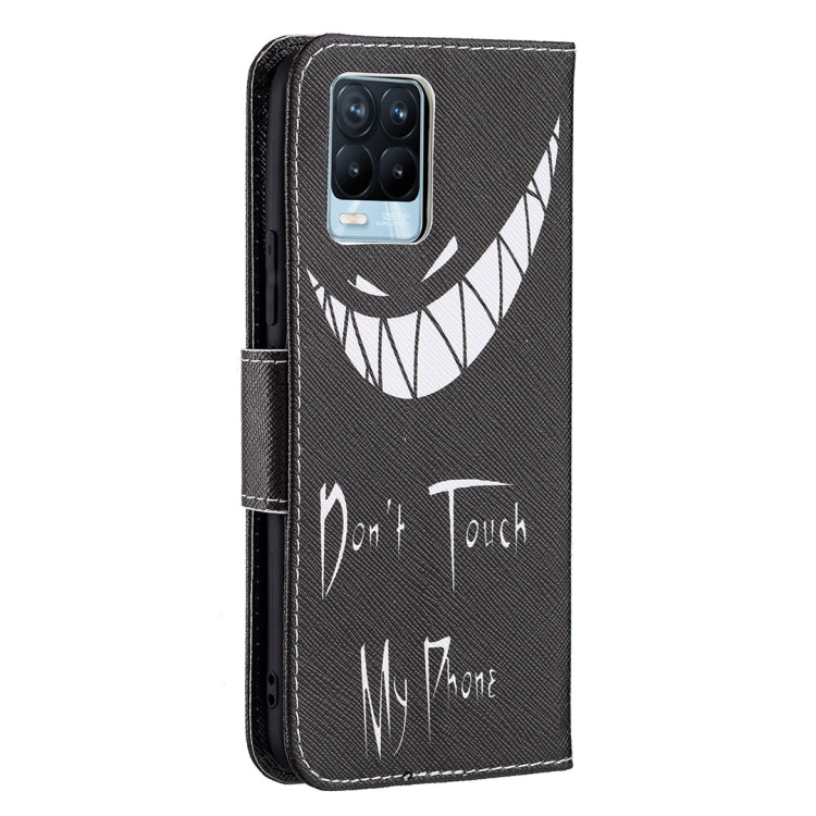 For OPPO Realme 8 / Realme 8 Pro Colored Drawing Pattern Horizontal Flip Leather Case with Holder & Card Slots & Wallet