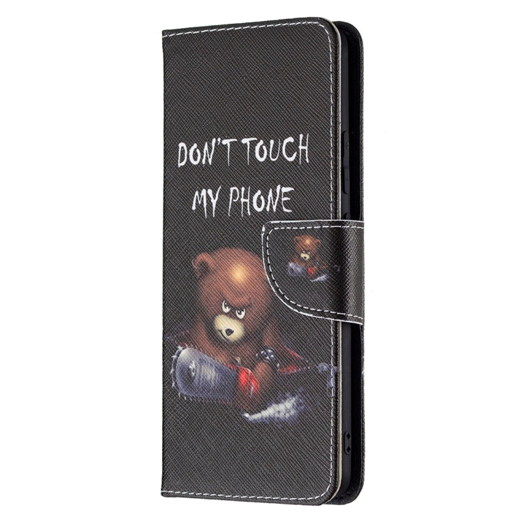 For OPPO Realme C15 / C12 / C25 Colored Drawing Pattern Horizontal Flip Leather Case with Holder & Card Slots & Wallet