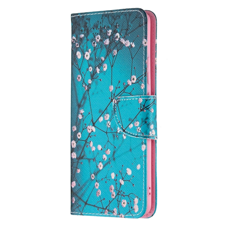For OPPO Realme C15 / C12 / C25 Colored Drawing Pattern Horizontal Flip Leather Case with Holder & Card Slots & Wallet