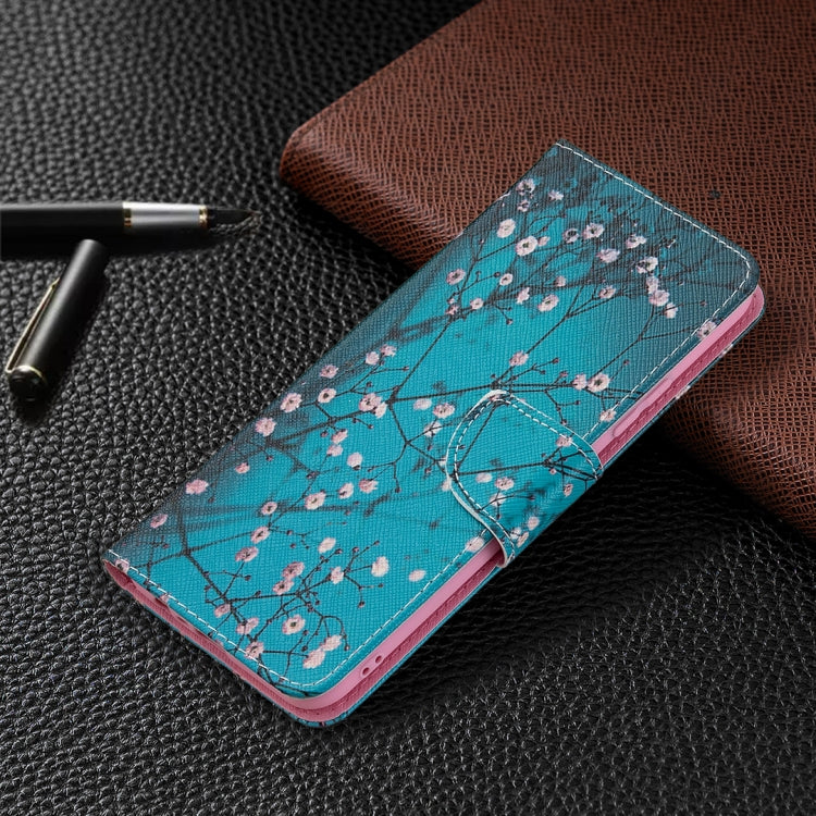 For OPPO Realme C21 / C20 Colored Drawing Pattern Horizontal Flip Leather Case with Holder & Card Slots & Wallet