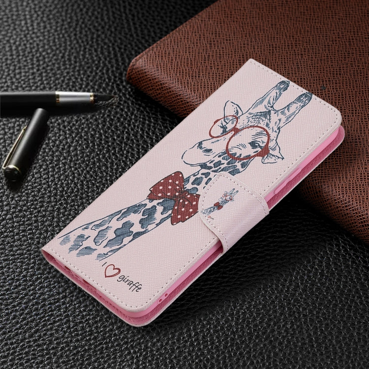 For OPPO Realme C21 / C20 Colored Drawing Pattern Horizontal Flip Leather Case with Holder & Card Slots & Wallet