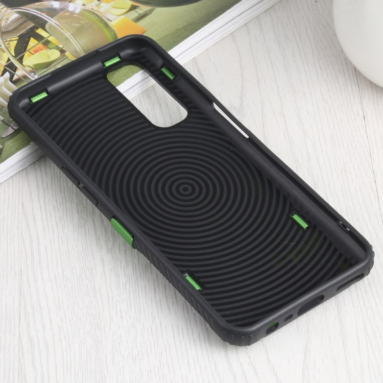 10 PCS Shield Armor PC+TPU Protective Case with 360 Degree Rotation Ring Holder For OPPO Realme 7