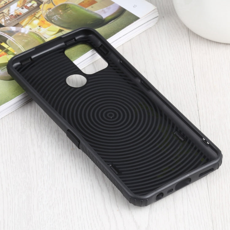 10 PCS Shield Armor PC+TPU Protective Case with 360 Degree Rotation Ring Holder For OPPO Realme C17