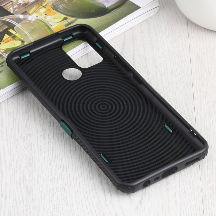 10 PCS Shield Armor PC+TPU Protective Case with 360 Degree Rotation Ring Holder For OPPO Realme C17