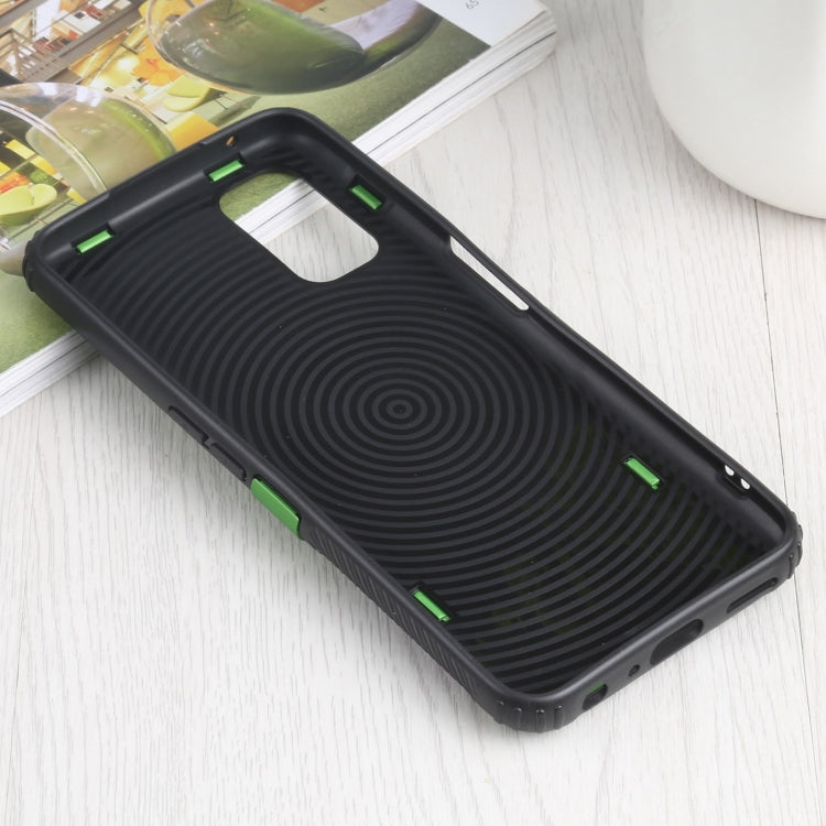 10 PCS Shield Armor PC+TPU Protective Case with 360 Degree Rotation Ring Holder For OPPO Realme Q2 / Realme V5