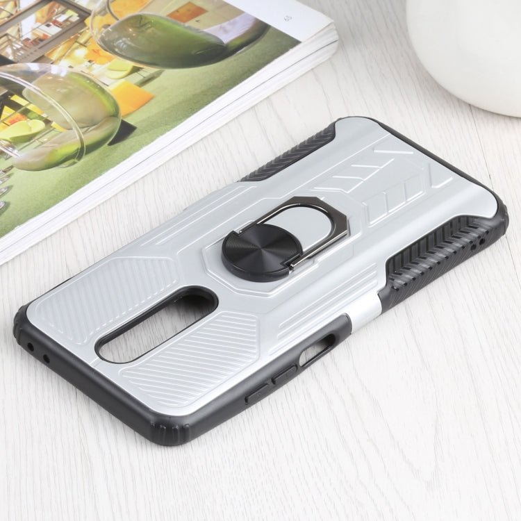 10 PCS Shield Armor PC+TPU Protective Case with 360 Degree Rotation Ring Holder For Xiaomi Redmi K30