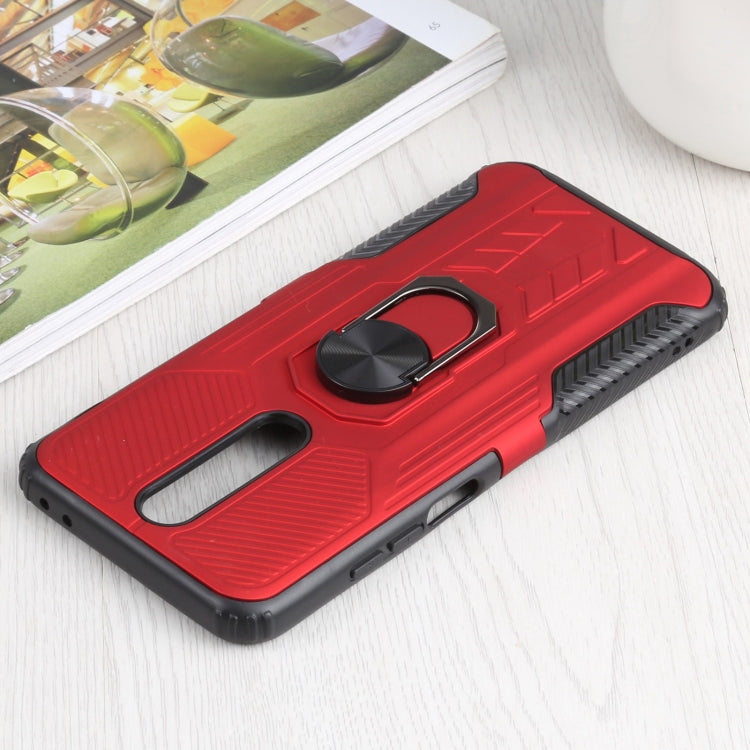 10 PCS Shield Armor PC+TPU Protective Case with 360 Degree Rotation Ring Holder For Xiaomi Redmi K30