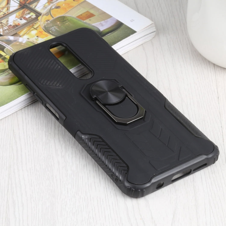 10 PCS Shield Armor PC+TPU Protective Case with 360 Degree Rotation Ring Holder For Xiaomi Redmi K30