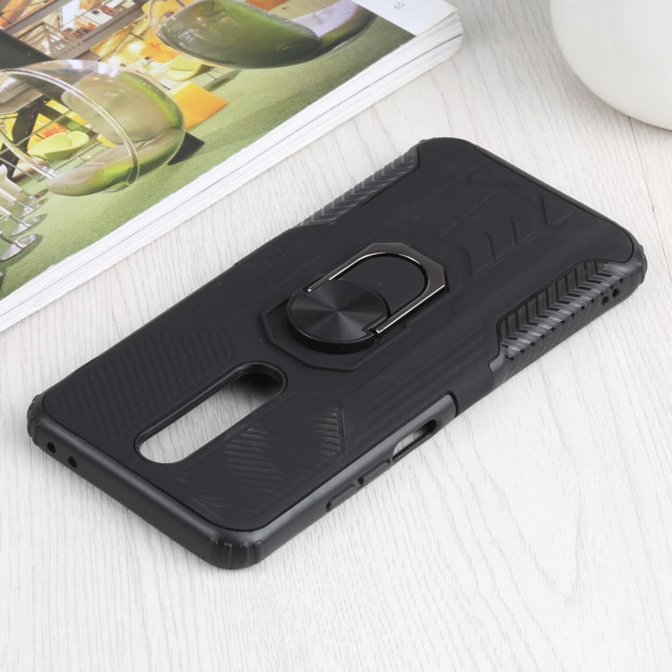 10 PCS Shield Armor PC+TPU Protective Case with 360 Degree Rotation Ring Holder For Xiaomi Redmi K30