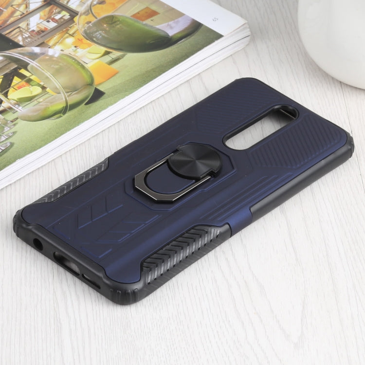 10 PCS Shield Armor PC+TPU Protective Case with 360 Degree Rotation Ring Holder For Xiaomi Redmi K30