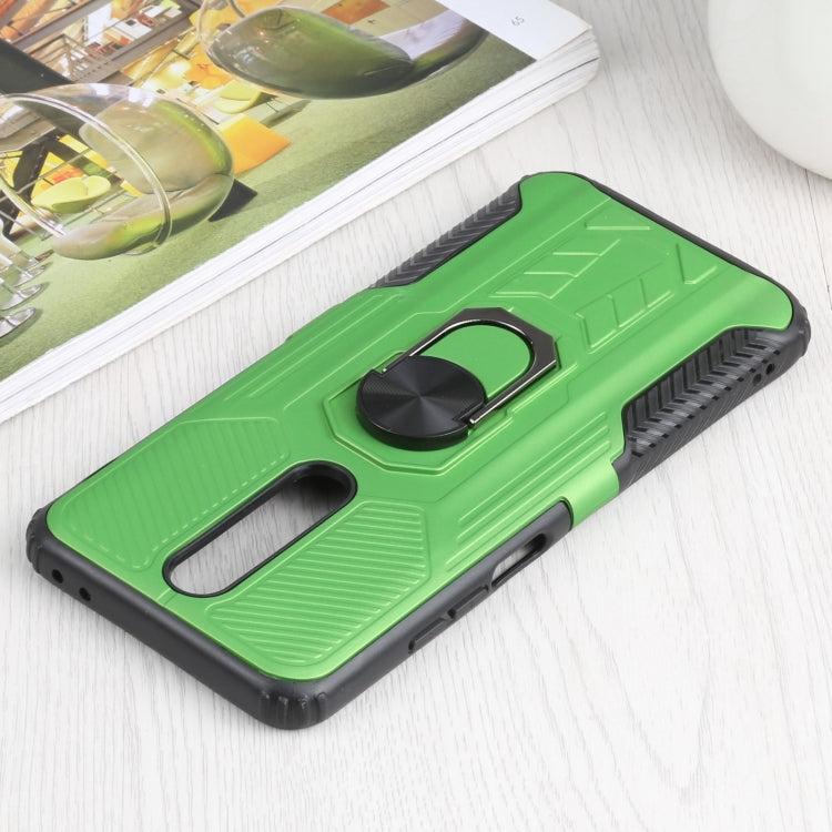 10 PCS Shield Armor PC+TPU Protective Case with 360 Degree Rotation Ring Holder For Xiaomi Redmi K30