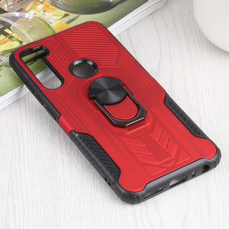 10 PCS Shield Armor PC+TPU Protective Case with 360 Degree Rotation Ring Holder For Xiaomi Redmi Note 8