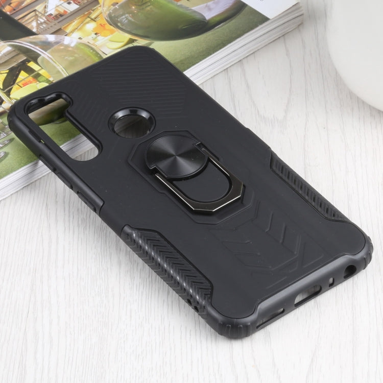 10 PCS Shield Armor PC+TPU Protective Case with 360 Degree Rotation Ring Holder For Xiaomi Redmi Note 8