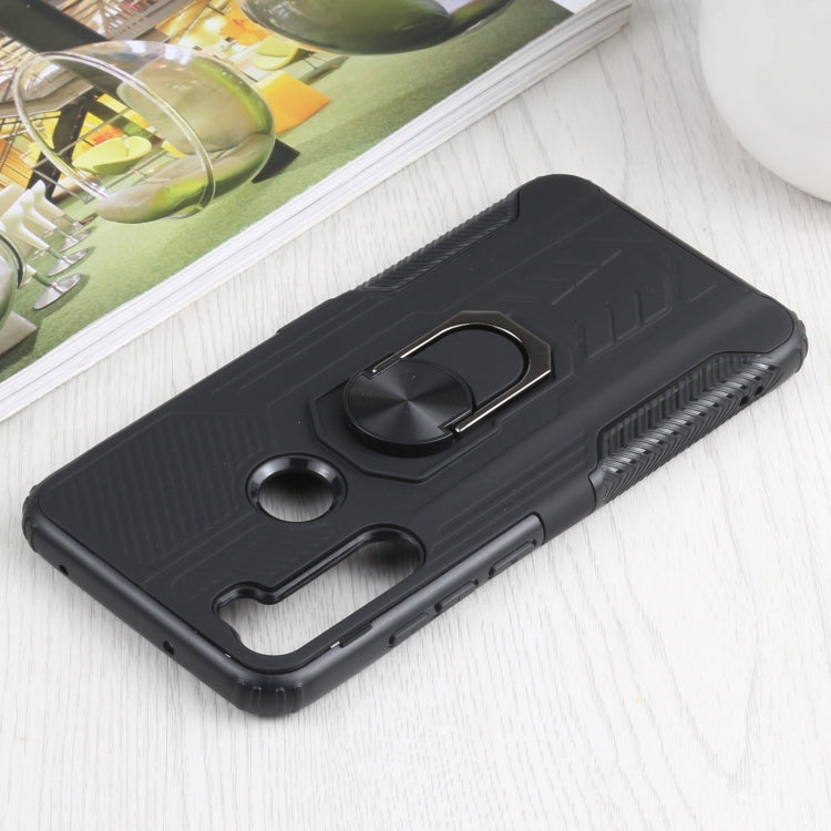 10 PCS Shield Armor PC+TPU Protective Case with 360 Degree Rotation Ring Holder For Xiaomi Redmi Note 8