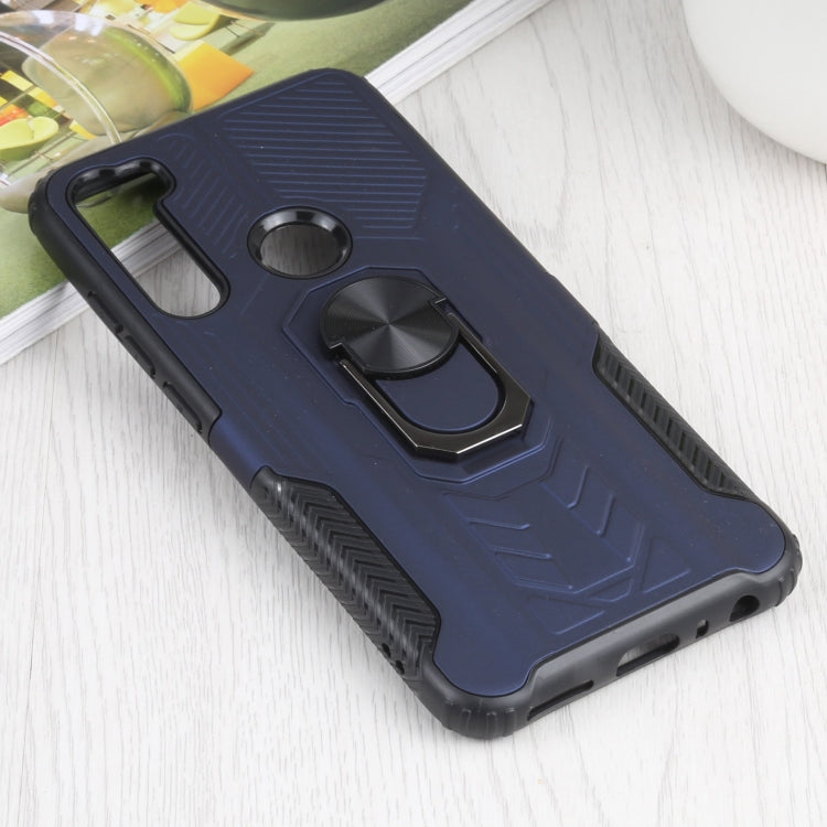 10 PCS Shield Armor PC+TPU Protective Case with 360 Degree Rotation Ring Holder For Xiaomi Redmi Note 8