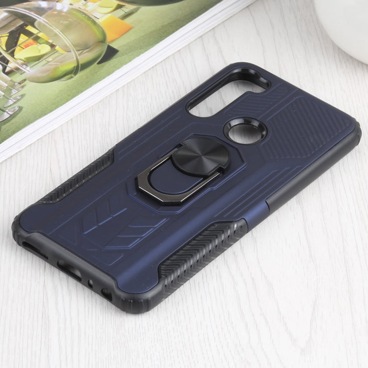 10 PCS Shield Armor PC+TPU Protective Case with 360 Degree Rotation Ring Holder For Xiaomi Redmi Note 8