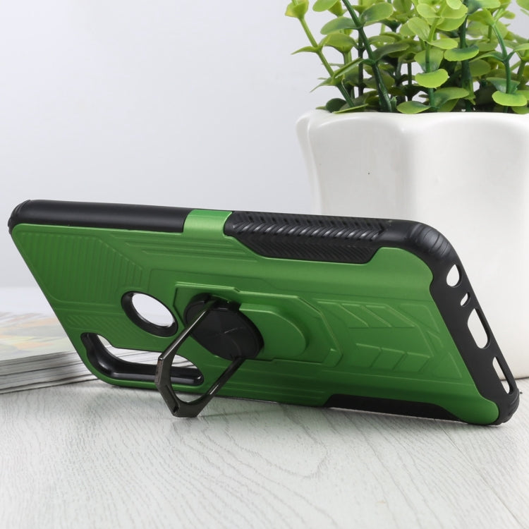 10 PCS Shield Armor PC+TPU Protective Case with 360 Degree Rotation Ring Holder For Xiaomi Redmi Note 8