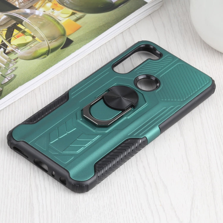 10 PCS Shield Armor PC+TPU Protective Case with 360 Degree Rotation Ring Holder For Xiaomi Redmi Note 8
