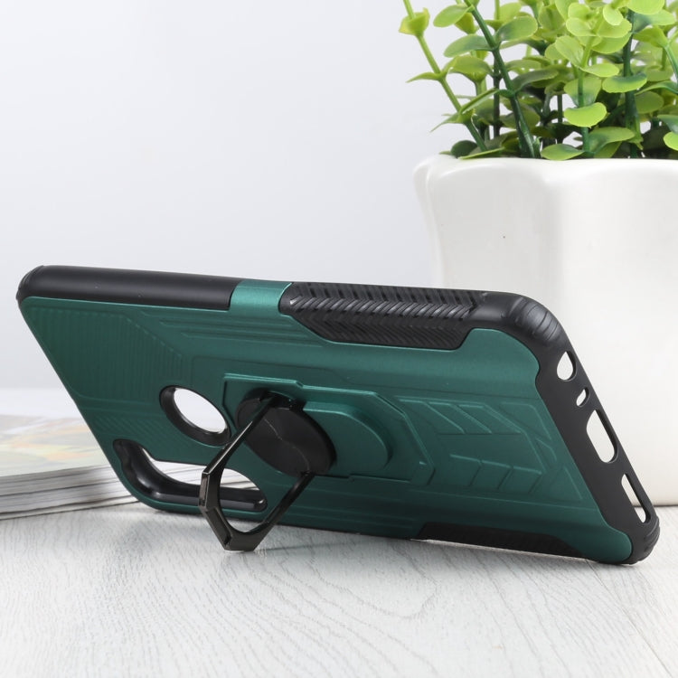 10 PCS Shield Armor PC+TPU Protective Case with 360 Degree Rotation Ring Holder For Xiaomi Redmi Note 8