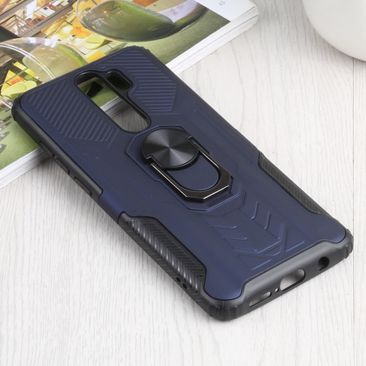 10 PCS Shield Armor PC+TPU Protective Case with 360 Degree Rotation Ring Holder For Xiaomi Redmi Note 8 Pro