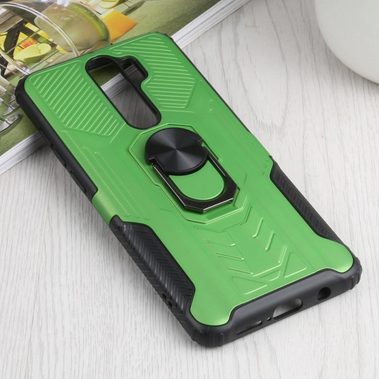 10 PCS Shield Armor PC+TPU Protective Case with 360 Degree Rotation Ring Holder For Xiaomi Redmi Note 8 Pro