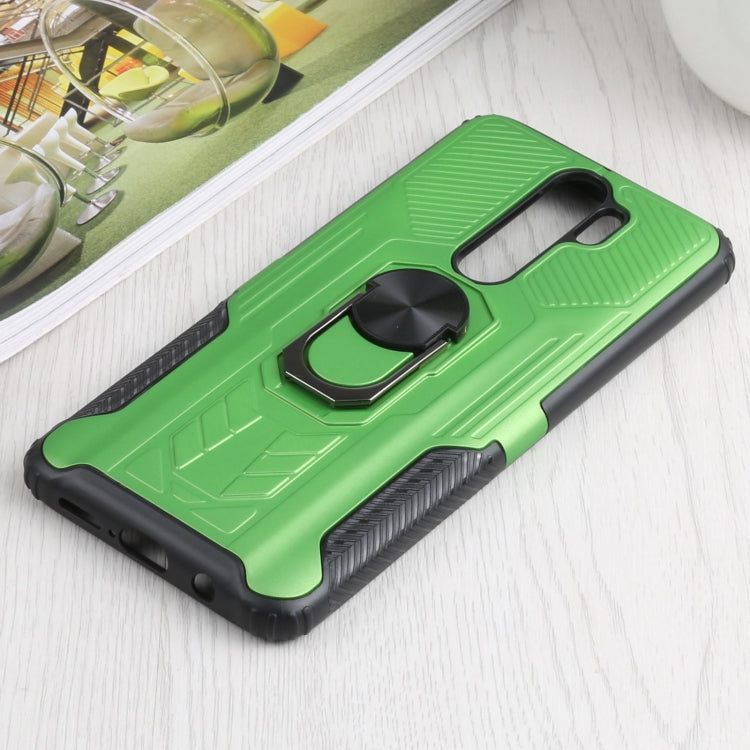 10 PCS Shield Armor PC+TPU Protective Case with 360 Degree Rotation Ring Holder For Xiaomi Redmi Note 8 Pro
