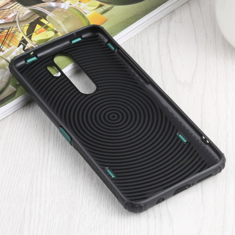 10 PCS Shield Armor PC+TPU Protective Case with 360 Degree Rotation Ring Holder For Xiaomi Redmi Note 8 Pro