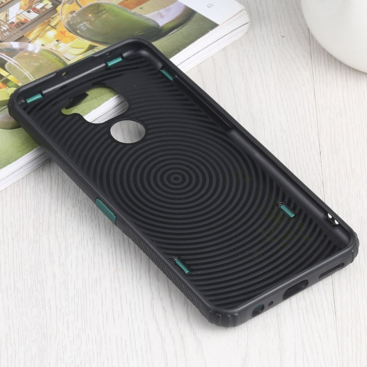 10 PCS Shield Armor PC+TPU Protective Case with 360 Degree Rotation Ring Holder For Xiaomi Redmi Note 9