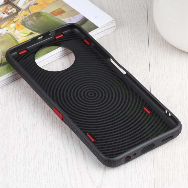 10 PCS Shield Armor PC+TPU Protective Case with 360 Degree Rotation Ring Holder For Xiaomi Redmi Note 9 5G