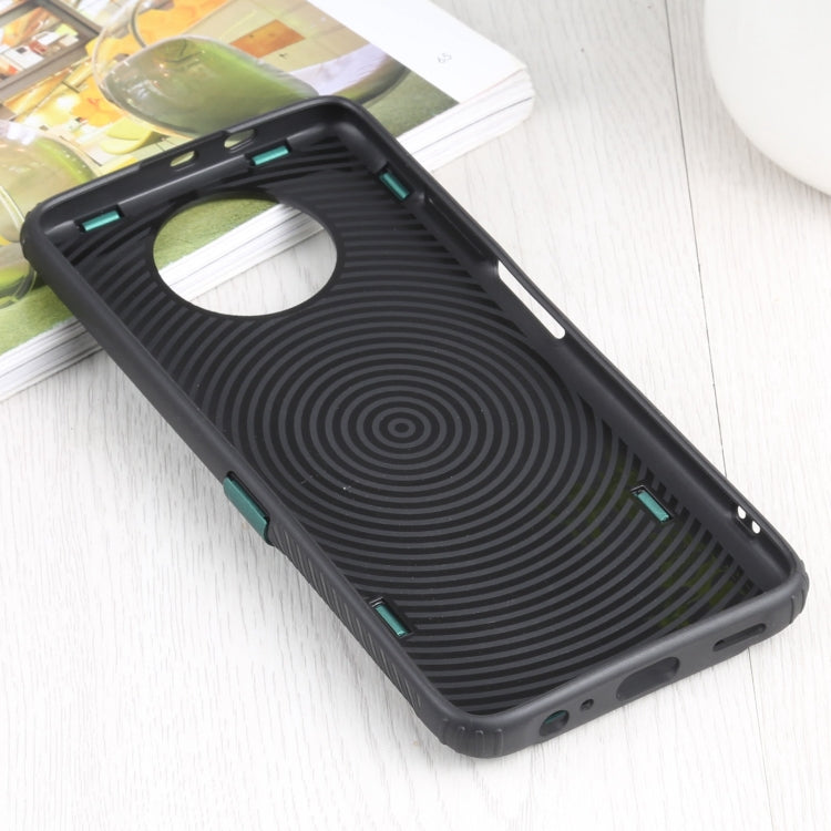 10 PCS Shield Armor PC+TPU Protective Case with 360 Degree Rotation Ring Holder For Xiaomi Redmi Note 9 5G