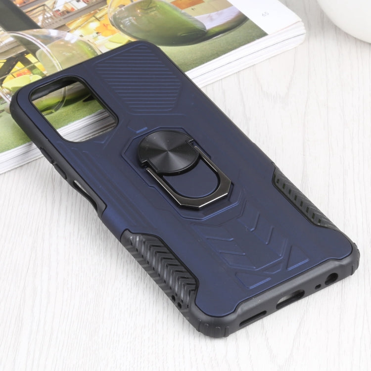 10 PCS Shield Armor PC+TPU Protective Case with 360 Degree Rotation Ring Holder For Xiaomi Redmi Note 10