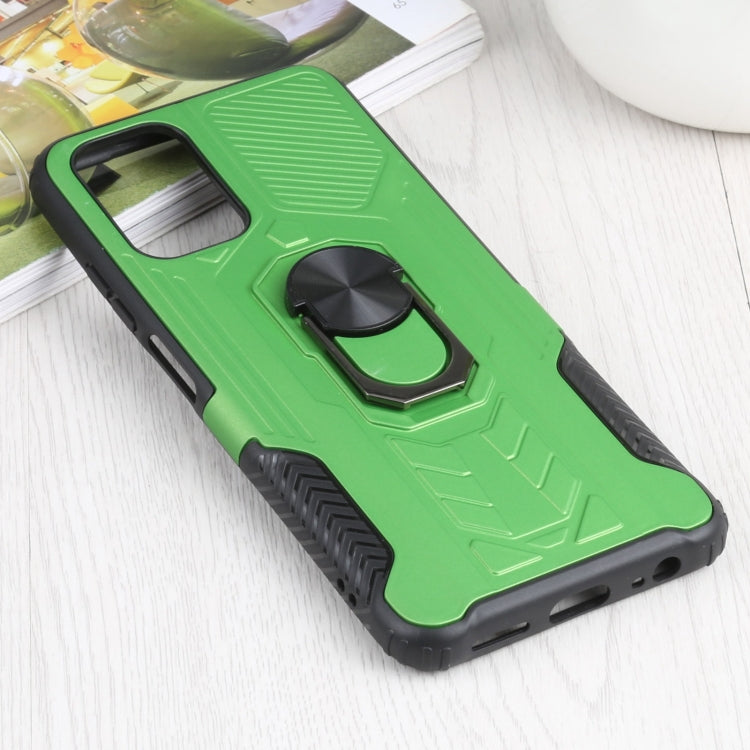 10 PCS Shield Armor PC+TPU Protective Case with 360 Degree Rotation Ring Holder For Xiaomi Redmi Note 10