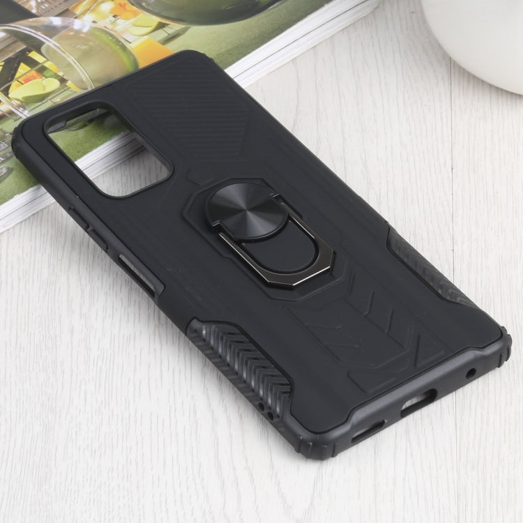 10 PCS Shield Armor PC+TPU Protective Case with 360 Degree Rotation Ring Holder For Xiaomi Redmi Note 10 Pro