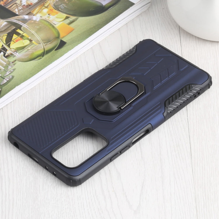 10 PCS Shield Armor PC+TPU Protective Case with 360 Degree Rotation Ring Holder For Xiaomi Redmi Note 10 Pro