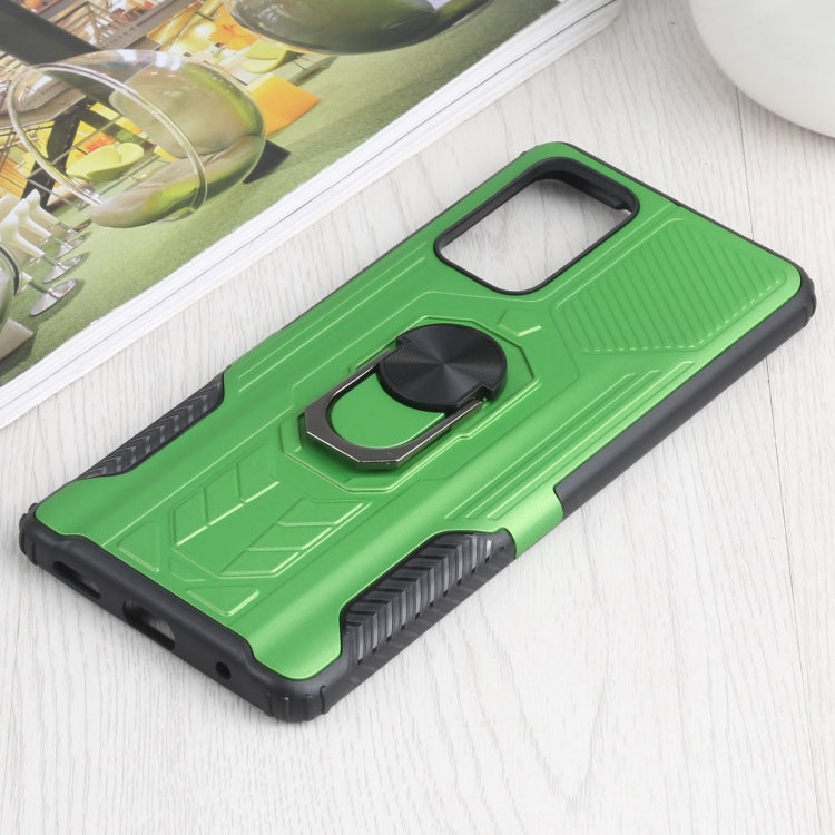 10 PCS Shield Armor PC+TPU Protective Case with 360 Degree Rotation Ring Holder For Xiaomi Redmi Note 10 Pro