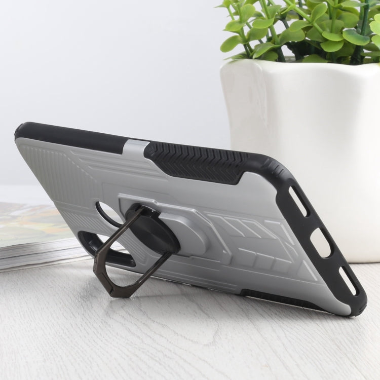 10 PCS Shield Armor PC+TPU Protective Case with 360 Degree Rotation Ring Holder For Xiaomi Mi 6X / A2