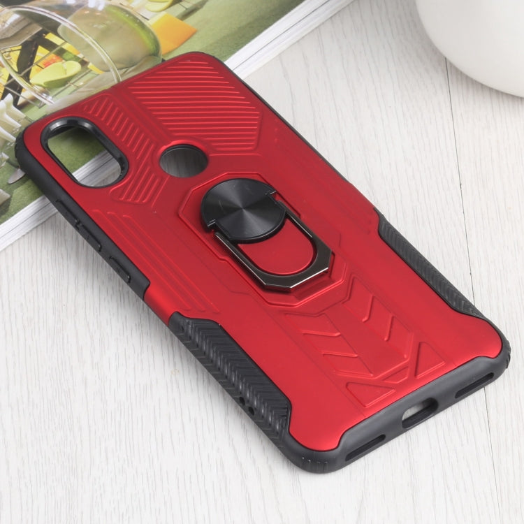 10 PCS Shield Armor PC+TPU Protective Case with 360 Degree Rotation Ring Holder For Xiaomi Mi 6X / A2