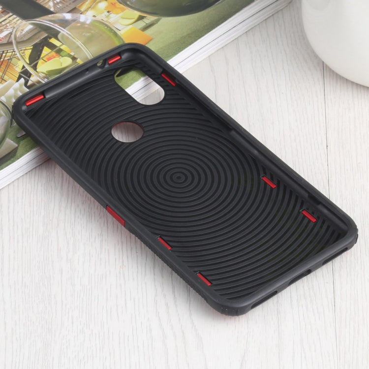 10 PCS Shield Armor PC+TPU Protective Case with 360 Degree Rotation Ring Holder For Xiaomi Mi 6X / A2