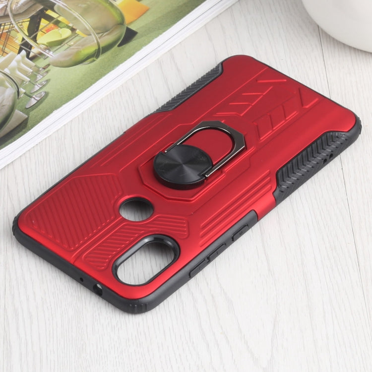 10 PCS Shield Armor PC+TPU Protective Case with 360 Degree Rotation Ring Holder For Xiaomi Mi 6X / A2