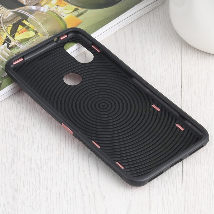 10 PCS Shield Armor PC+TPU Protective Case with 360 Degree Rotation Ring Holder For Xiaomi Mi 6X / A2