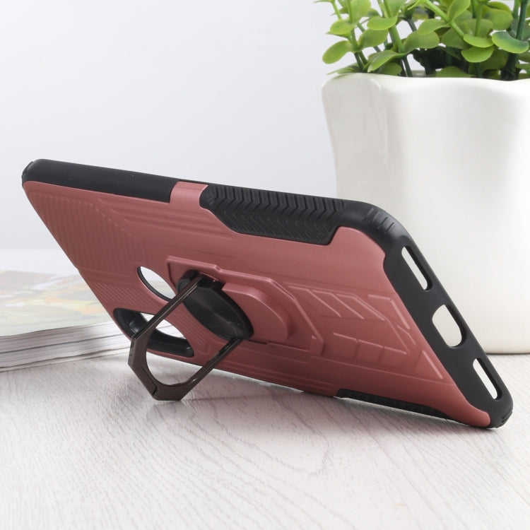 10 PCS Shield Armor PC+TPU Protective Case with 360 Degree Rotation Ring Holder For Xiaomi Mi 6X / A2